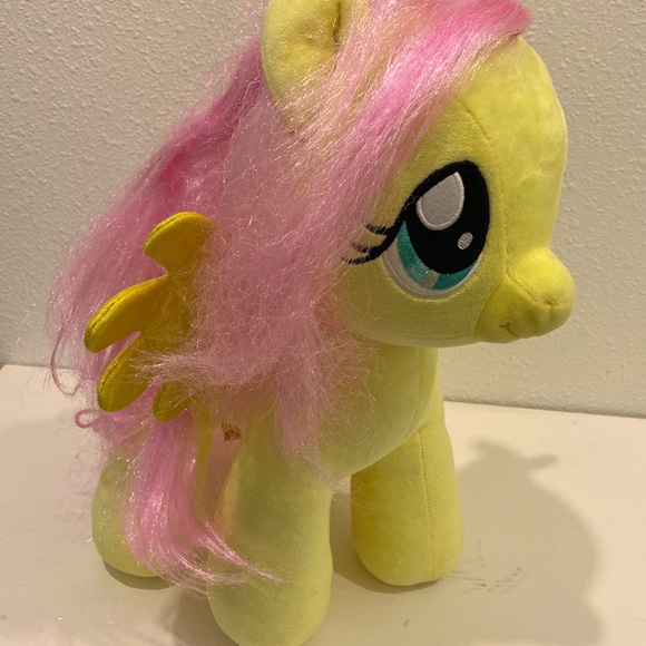 Build-A-Bear My Little Pony Fluttershy Yellow Pegasus Horse - Picture 3 of 8